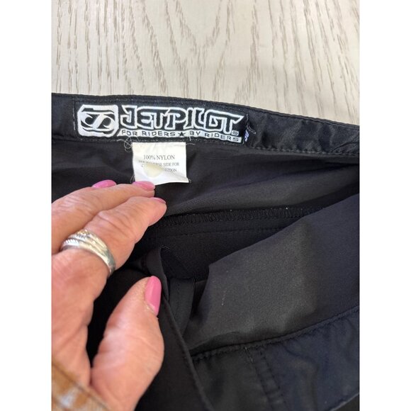 Jetpilot Men's Black Amphibian Hybrid Boardshorts Size 30 - Picture 6 of 11